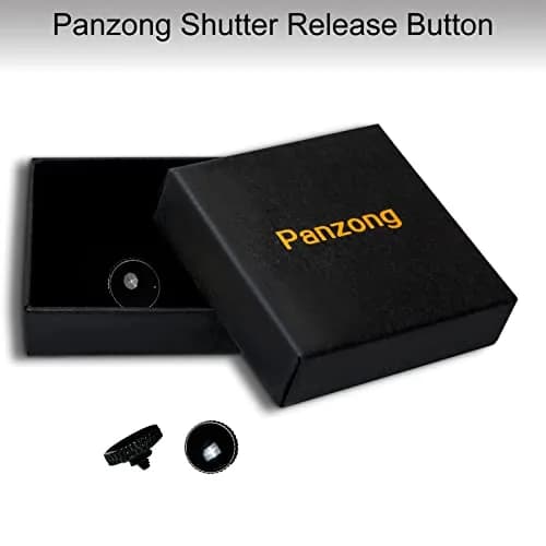Panzong Black 3 Pcs Soft Shutter Release Button | Pure Copper Camera Shutter Button for Fujifilm, Leica, Nikon, Canon thumbnail 7