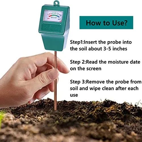 Hathdia Soil Moisture Meter 2 Pack | 19.3cm (7.6 Inch) Probe | No Battery Needed thumbnail 2