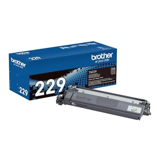 Brother Genuine TN229BK Black Standard Yield Toner Cartridge 1500 Pages | Laser Quality Prints thumbnail 1