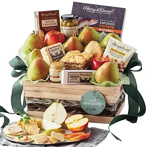 Harry & David Grand Sympathy Gift Basket, Heartwarming Gourmet Food | Premium Assortment for Comfort (120 chars) thumbnail 1