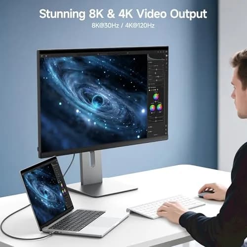 Cable Matters 2-Pack 6ft (1.8m) USB-C to USB-C 20Gbps Cables | 240W PD, 8K Video thumbnail 3