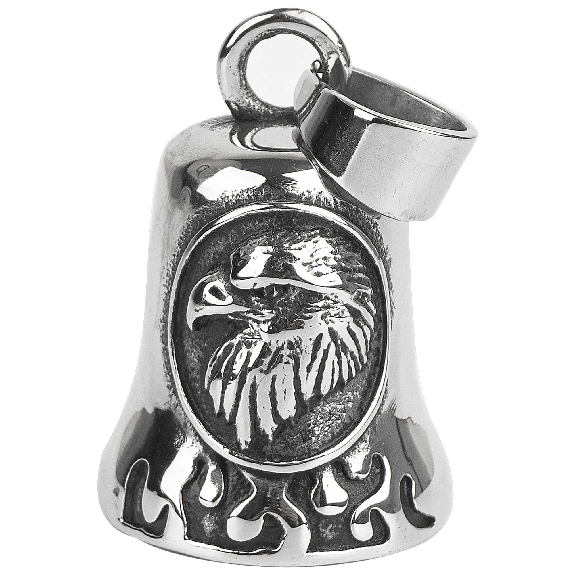 Omoojee Eagle Bell for Luck & Safe Drive | Metal Motorcycle & Bicycle Accessory - main product image