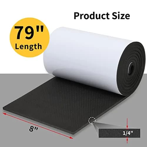 PICK FOR LIFE Garage Wall Protector, 2 Rolls 79"x8"x0.25" EVA Foam Bumper Guard | Protects Car Doors from Scratches thumbnail 3