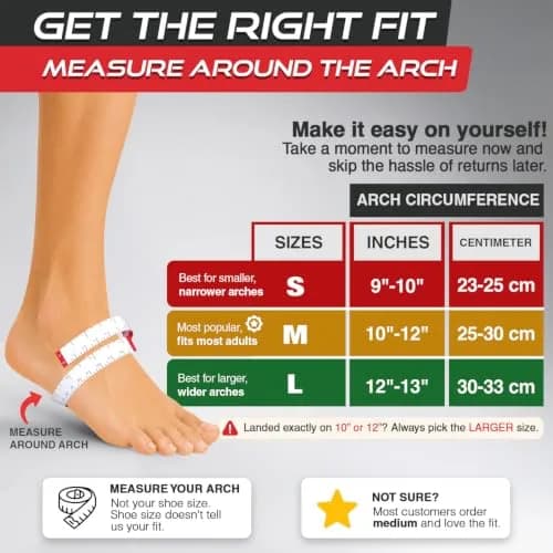 Sleeve Stars Ankle Brace for Men & Women Support, Beige Medium (10"-12") | Orthopedic Brace for Sprains & Pain Relief thumbnail 5