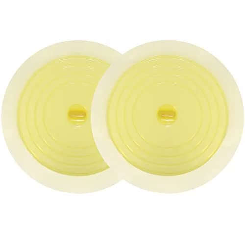 V-TOP Bathtub Drain Plug 6" Large Silicone Tub Stopper 2 Pack | Flat Suction Cover for Kitchen Bathroom Laundry thumbnail 1