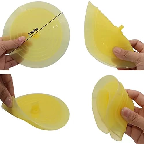 V-TOP Bathtub Drain Plug 6" Large Silicone Tub Stopper 2 Pack | Flat Suction Cover for Kitchen Bathroom Laundry thumbnail 7