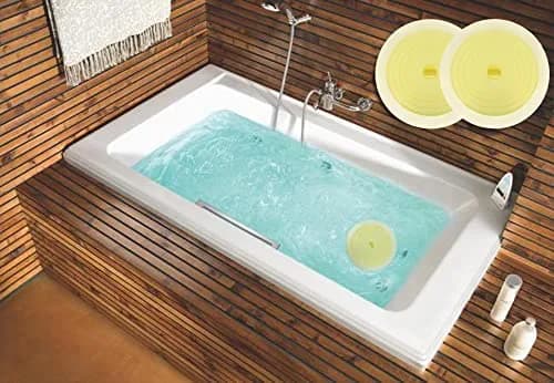 V-TOP Bathtub Drain Plug 6" Large Silicone Tub Stopper 2 Pack | Flat Suction Cover for Kitchen Bathroom Laundry thumbnail 5
