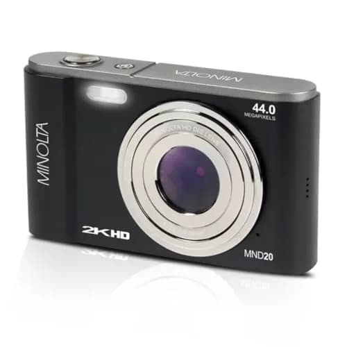 Minolta MND20 44MP Digital Camera 2.7K Ultra HD | Compact, 16X Zoom, 44MP CMOS Sensor thumbnail 1