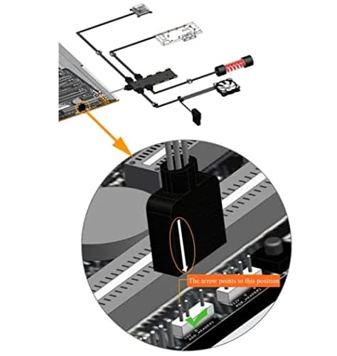 Yakuri 5V Argb 3-Pin Extension Cable 12inch | RGB Interface Extension for Motherboards thumbnail 2