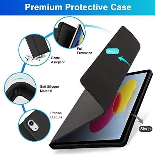 LAMA Keyboard Case for iPad (A16) 11th Gen 2025 /10th Gen 2022 | Magnetic Keyboard with Pencil Holder thumbnail 3