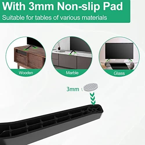 Maozhren TV Stand Legs for LG 60-65 Inch TVs | MAM643875 Replacement Base with Screws thumbnail 6