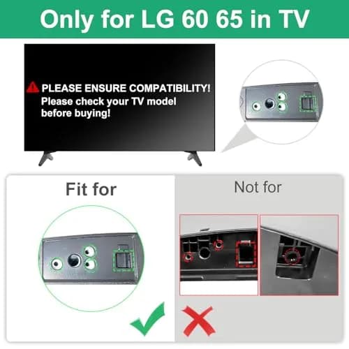 Maozhren TV Stand Legs for LG 60-65 Inch TVs | MAM643875 Replacement Base with Screws thumbnail 3