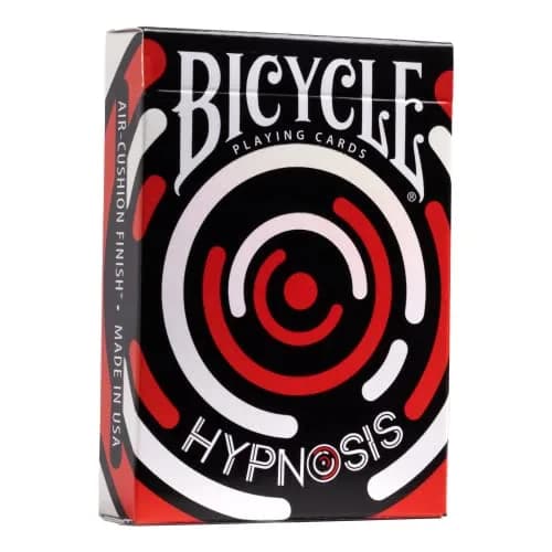 Bicycle Hypnosis Specialty Playing Cards Red Hypnosis 1 Deck | Trusted Since 1885 thumbnail 1