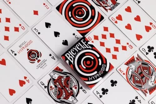 Bicycle Hypnosis Specialty Playing Cards Red Hypnosis 1 Deck | Trusted Since 1885 thumbnail 4