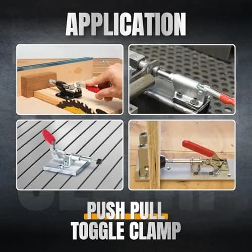 POWERTEC 302F Toggle Clamp 2-Pack | 136 kg (300 lbs) Holding Capacity thumbnail 5