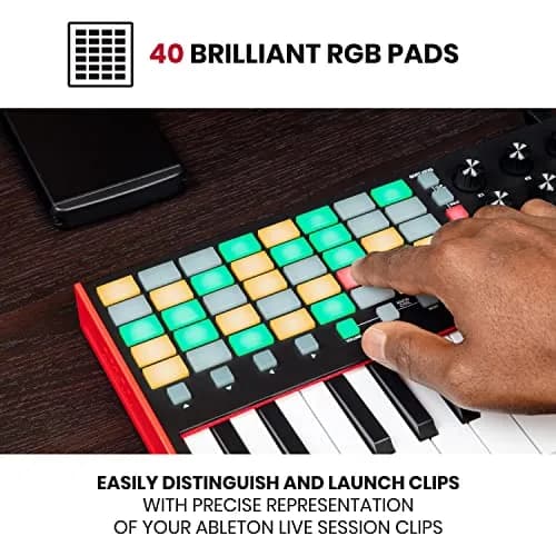 Akai Professional APC Key 25 MK2 25-Key USB MIDI Controller | Velocity-Sensitive Keys & RGB Pads thumbnail 3