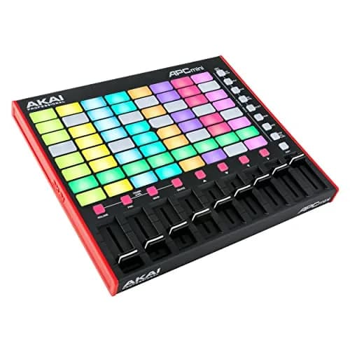 Akai Professional APC Mini MK2 USB MIDI Pad Controller | 64 RGB Pads, 9 Faders, Ableton Live Lite Included thumbnail 8