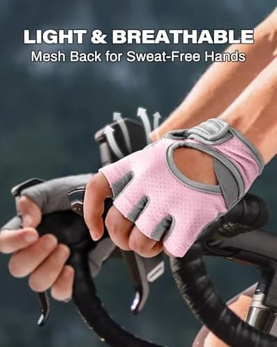 VINSGUIR Workout Gloves for Women and Men | Breathable Weight Lifting Gloves for Gym Exercise, Fitness, Training, Cycling thumbnail 8
