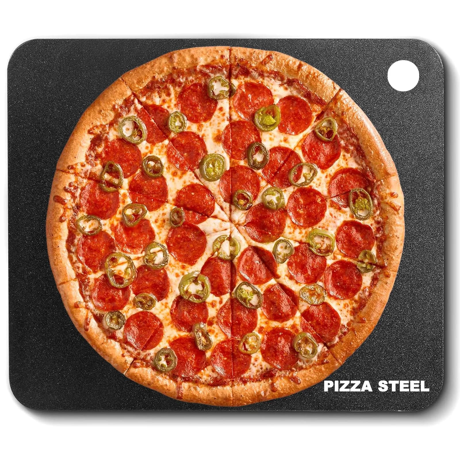 Onlyfire 16"x14" Pizza Steel Baking Sheet for Oven BBQ Grill – Crispy Crust - main product image