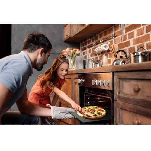 Onlyfire 16"x14" Pizza Steel Baking Sheet for Oven BBQ Grill – Crispy Crust thumbnail 6