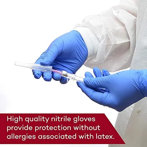Dealmed Nitrile Exam Gloves X-Large Purple | Bulk Pack of 840 Boxes thumbnail 4