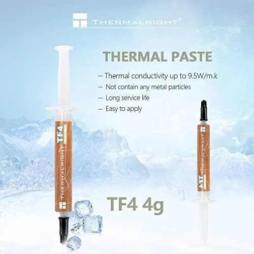 Thermalright TF4 4g Thermal Paste | 9.5W/mK High Conductivity Cooling for CPU/GPU thumbnail 2