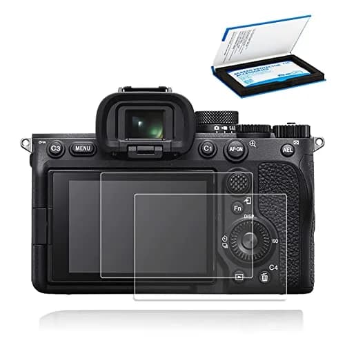 JJC 2 Pack Tempered Glass Screen Protector for Sony A7R V A7R VI A9 III A7M5 Cameras | 9H Hardness, 95% Clarity thumbnail 1