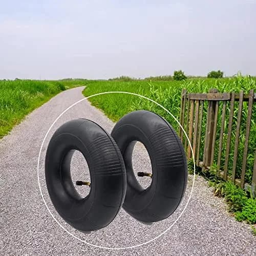 Swagnaz 4.10/3.50-4 Inner Tube 2-Pack | Heavy Duty Replacement for Wheelbarrows & Carts thumbnail 7