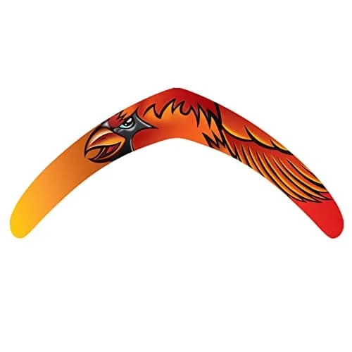 Inborntrait V-Shaped Boomerang for Kids & Adults (Red-Eagle) | Soft Foam Outdoor Toy thumbnail 2
