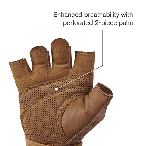 Harbinger Pro Wristwrap Gloves 2.0 Men's Tan Camo X-Large | Weightlifting Gloves with Wrist Support thumbnail 6
