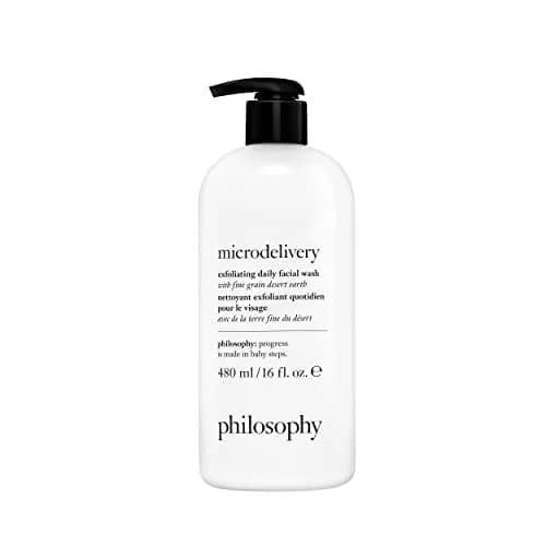 philosophy microdelivery Exfoliating Daily Facial Wash 473ml (16 Fl Oz) | Gentle Amino Acids & Desert Earth thumbnail 1