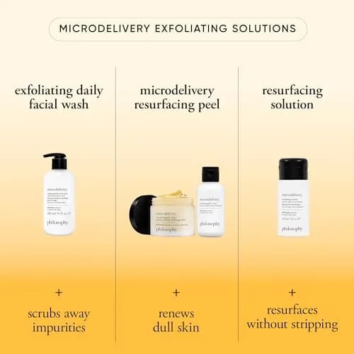 philosophy microdelivery Exfoliating Daily Facial Wash 237ml (8 Fl Oz) | Gentle Amino Acids & Desert Earth for Smooth Skin thumbnail 5