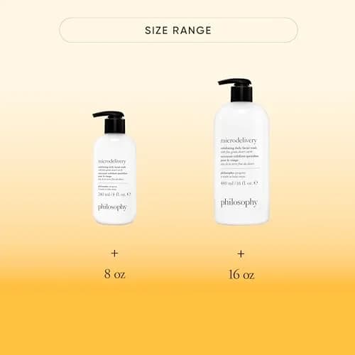 philosophy microdelivery Exfoliating Daily Facial Wash 237ml (8 Fl Oz) | Gentle Amino Acids & Desert Earth for Smooth Skin thumbnail 3