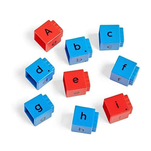 hand2mind Reading Rods Alphabet & CVC Words, Letter Blocks, Ages 3+ | Multicolor, 60 Rods for Early Literacy thumbnail 8