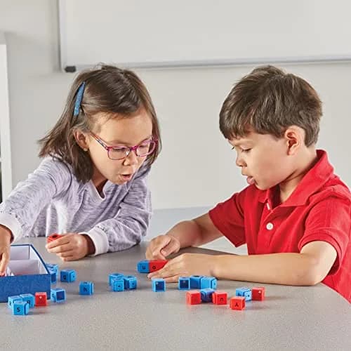 hand2mind Reading Rods Alphabet & CVC Words, Letter Blocks, Ages 3+ | Multicolor, 60 Rods for Early Literacy thumbnail 2