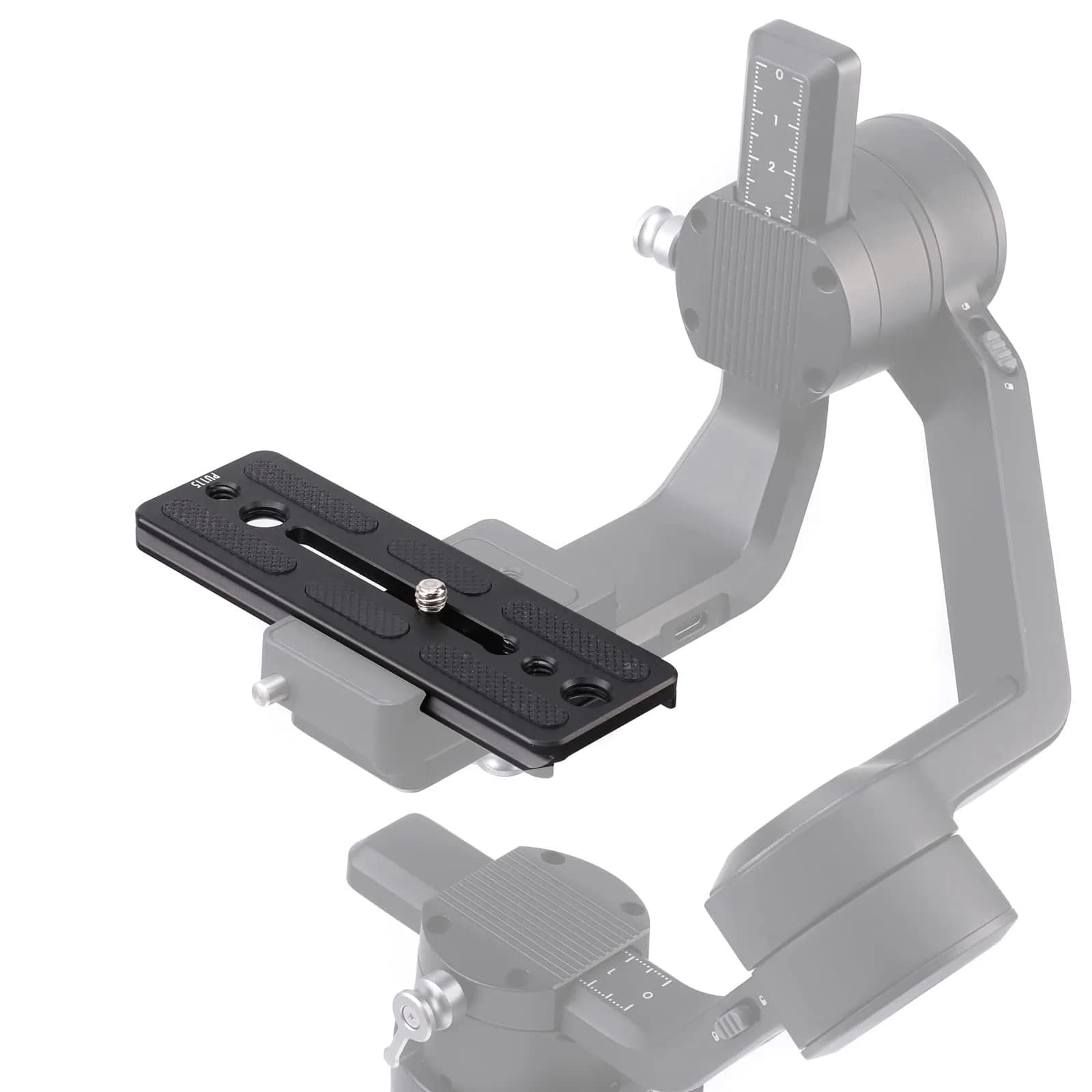 FocusFoto PU115 Quick Release Plate 115mm | Arca-Swiss Standard Camera Mount Clamp for DJI Ronin SC Gimbal Stabilizer