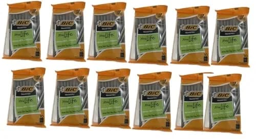 BIC Round Stic Xtra Life Black Ballpoint Pens, 120-Count | Smooth Ink Flow for Daily Writing thumbnail 3