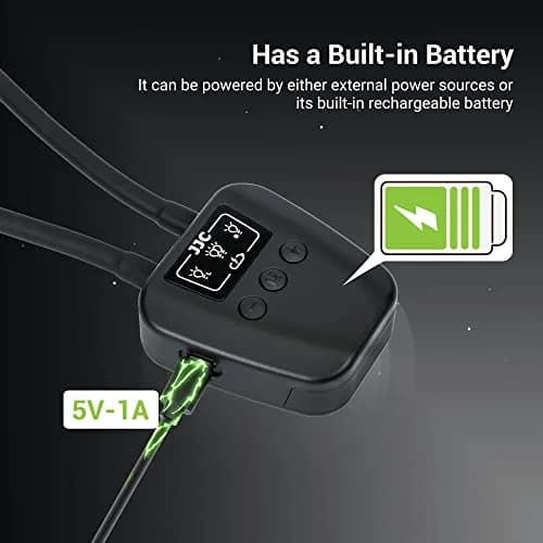 JJC Macro LED Arm Light with 10 Brightness Levels | Heat-Free, Adjustable, 5600K, USB-C Charging thumbnail 7