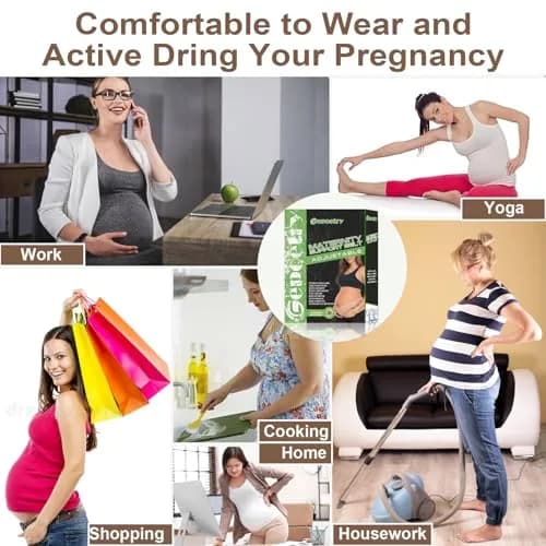 Gepoetry Maternity Belly Band for Pregnant Women Pregnancy Belly Band | Support & Postpartum Relief thumbnail 7