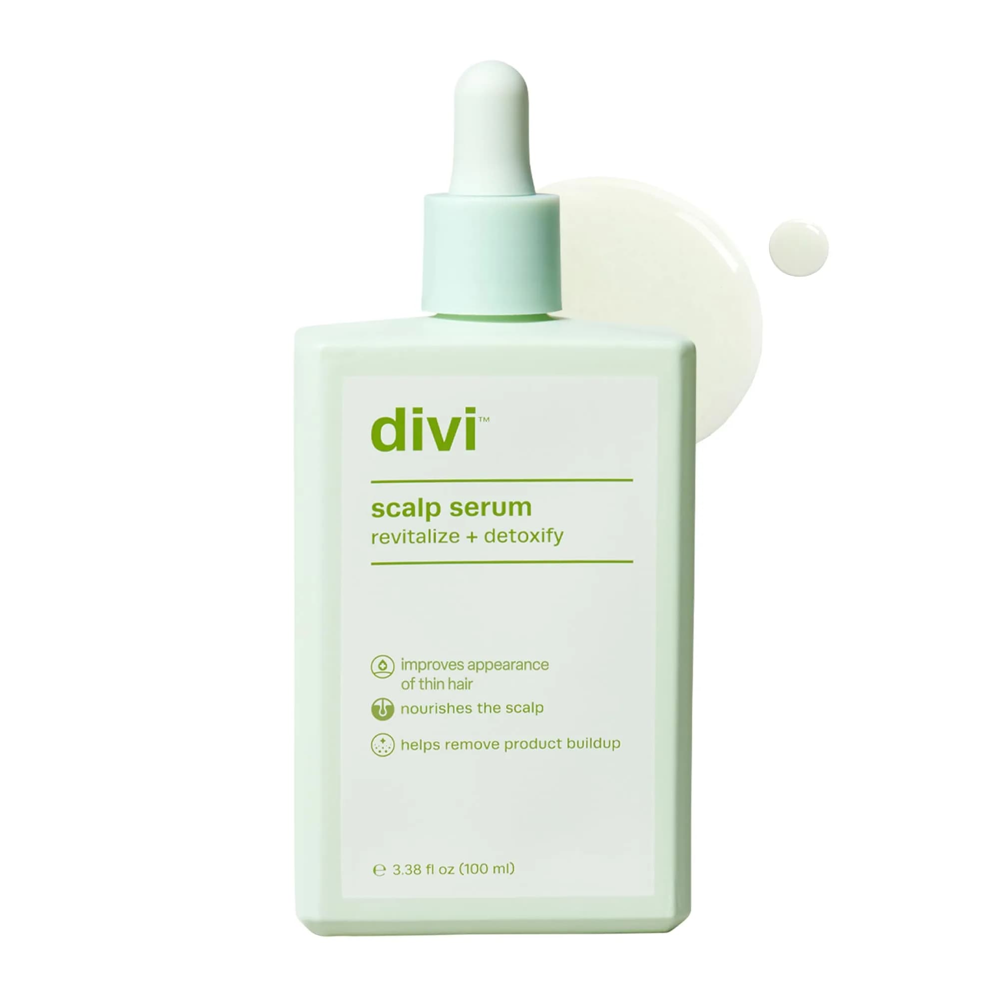 divi Scalp Serum | To Promote Fuller-Looking Hair with Peptides | 30ml — 100 ml - 3 Month Supply