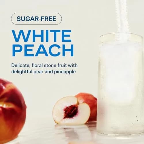 Liquid I.V. Sugar-Free Hydration Multiplier Electrolytes White Peach 14 Count | Clinically Proven Hydration thumbnail 2