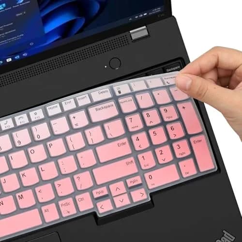 MUBUY-GOL Ombrepink Keyboard Skin for Lenovo ThinkPad T16 P16 E16 16-inch Laptops | US Keyboard Layout thumbnail 5