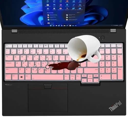 MUBUY-GOL Ombrepink Keyboard Skin for Lenovo ThinkPad T16 P16 E16 16-inch Laptops | US Keyboard Layout thumbnail 7