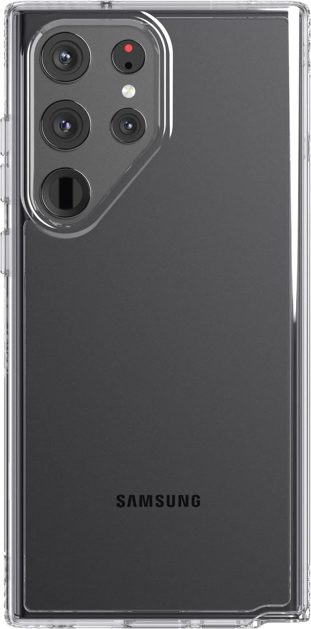 tech21 Evo Clear for Samsung Galaxy S23 Ultra | Anti Yellowing, Drop & Scratch Protection