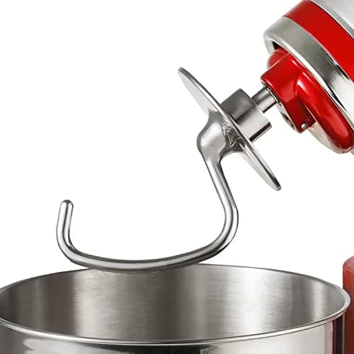 Lawenme Stainless Steel Dough Hook for KitchenAid 4.5-5 Quart | Heavy-Duty, Rust-Proof, Dishwasher Safe thumbnail 7