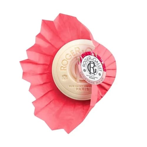 ROGER & GALLET Gingembre Rouge Perfumed Soap 3.5 oz | French Craftsmanship & Citrus Fragrance thumbnail 1