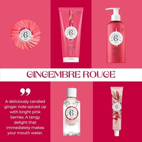 ROGER & GALLET Gingembre Rouge Perfumed Soap 3.5 oz | French Craftsmanship & Citrus Fragrance thumbnail 6