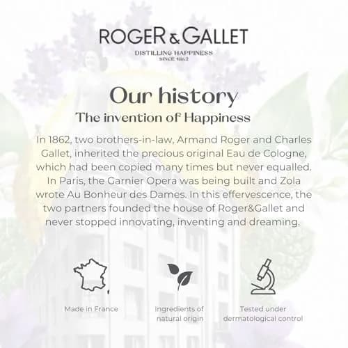 ROGER & GALLET Gingembre Rouge Perfumed Soap 3.5 oz | French Craftsmanship & Citrus Fragrance thumbnail 7