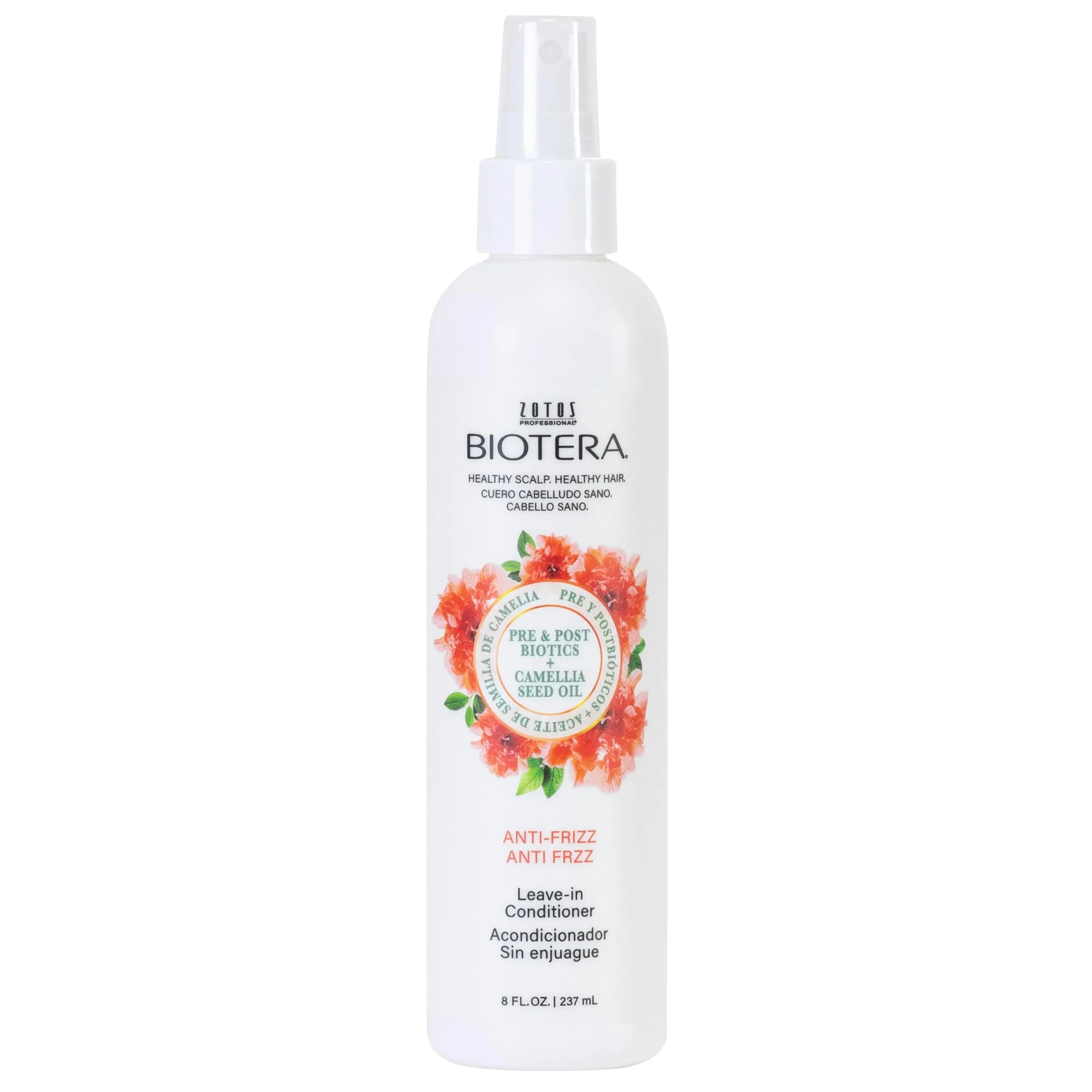 Biotera Anti-Frizz Leave-In Conditioner for Frizzy, Unruly Hair – Deep Hydration & Control, 8 Fl Oz