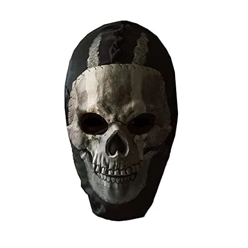 Masfrida Ghost Skull Full Face Mask | Unisex, Polyester, Latex, One Size thumbnail 1